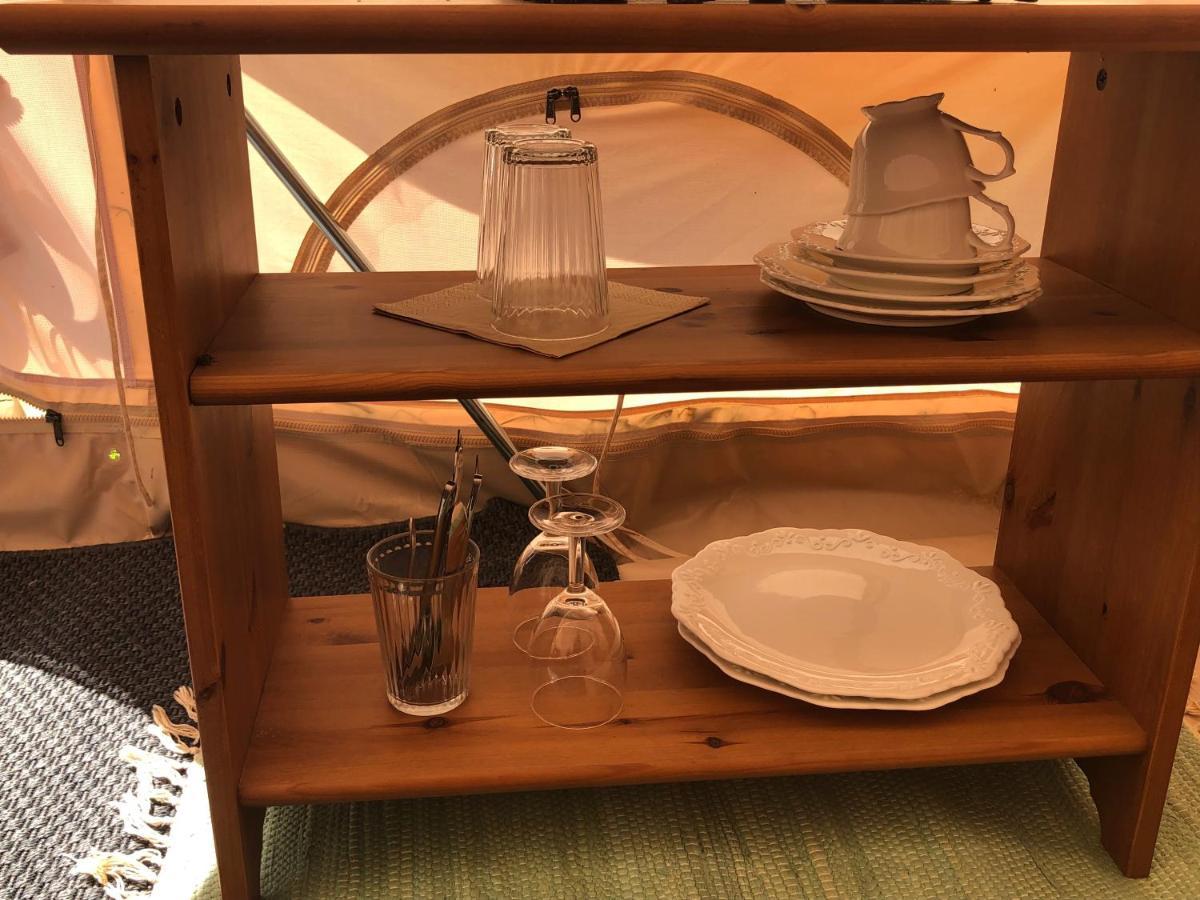 Helles Have Glamping Hotell Stege Exteriör bild