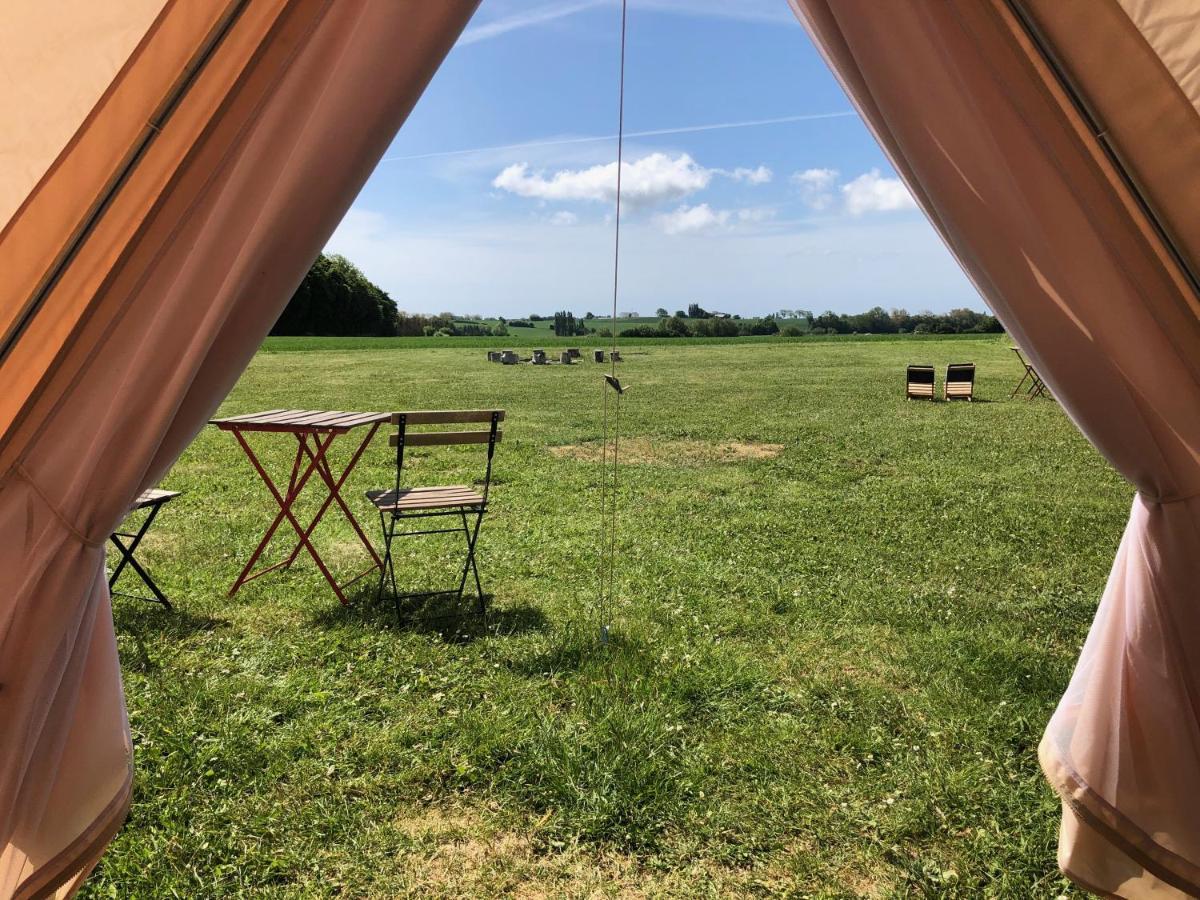 Helles Have Glamping Hotell Stege Exteriör bild