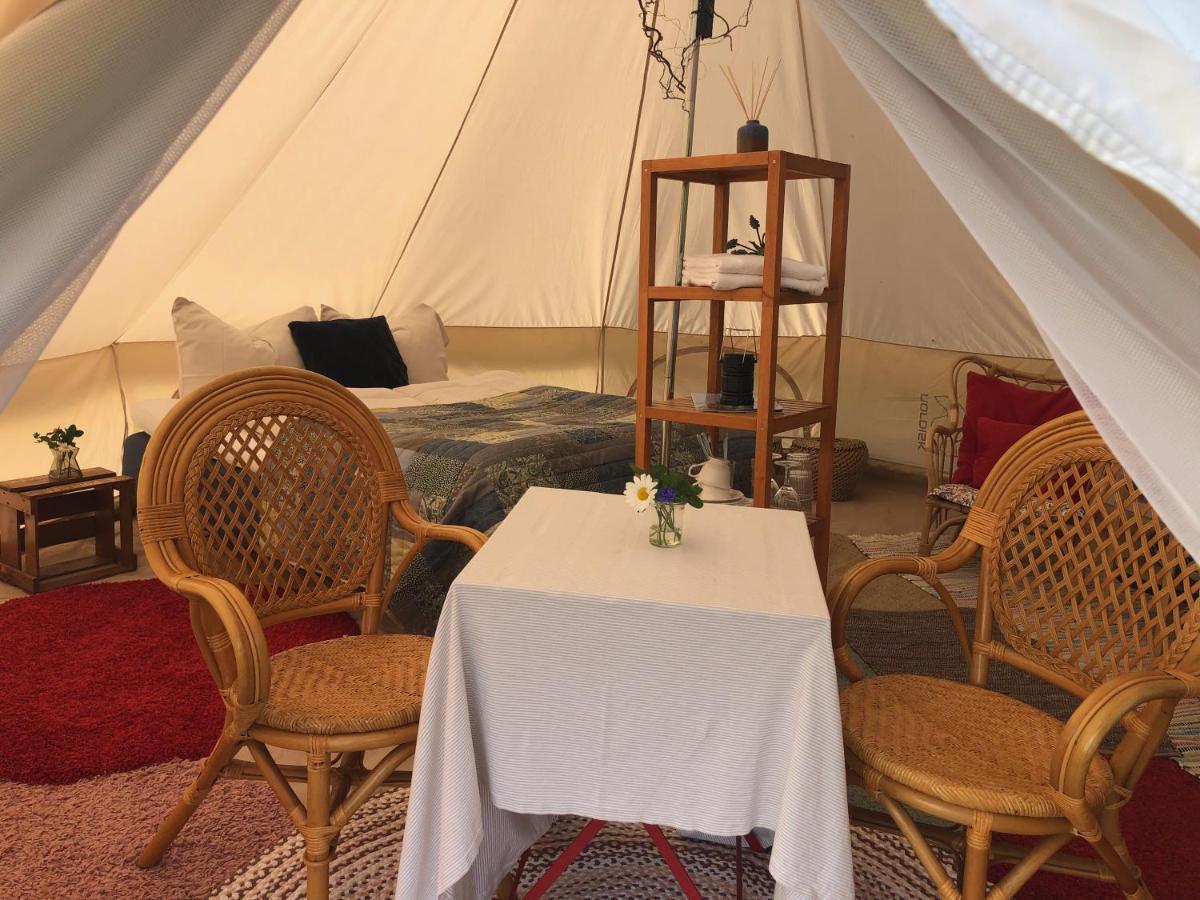 Helles Have Glamping Hotell Stege Exteriör bild