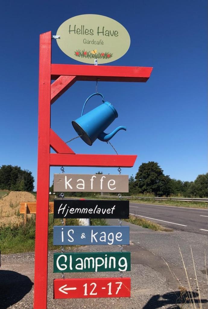 Helles Have Glamping Hotell Stege Exteriör bild