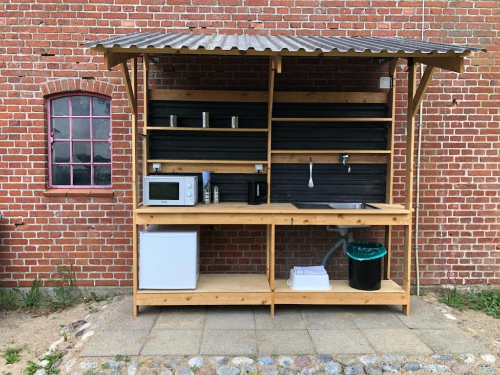 Helles Have Glamping Hotell Stege Exteriör bild