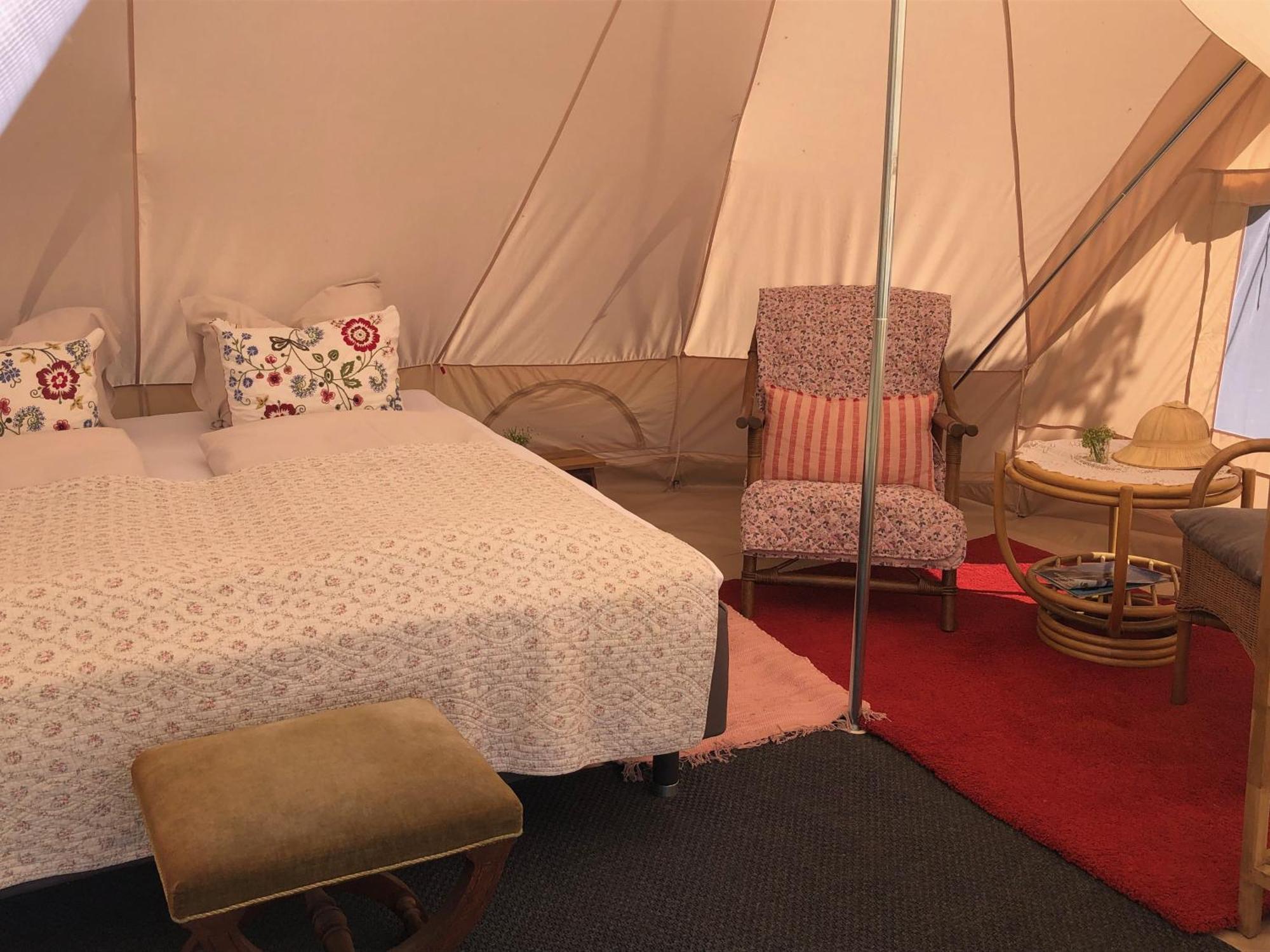 Helles Have Glamping Hotell Stege Exteriör bild
