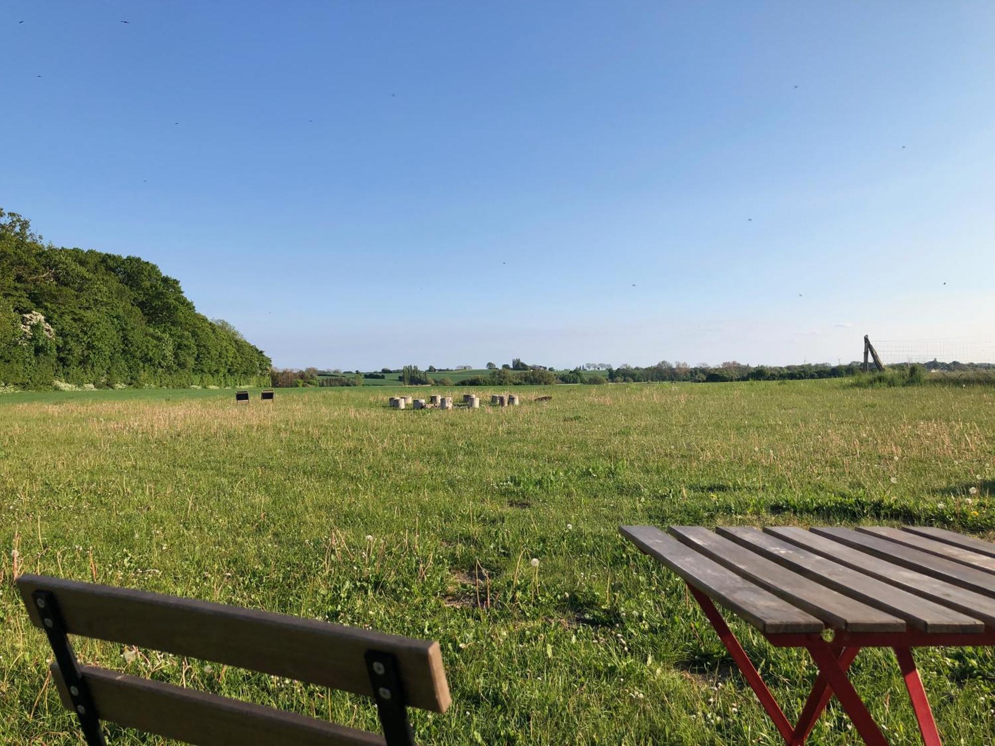 Helles Have Glamping Hotell Stege Exteriör bild