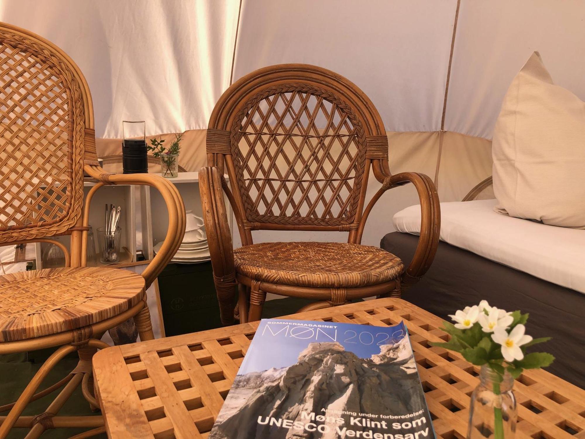 Helles Have Glamping Hotell Stege Exteriör bild